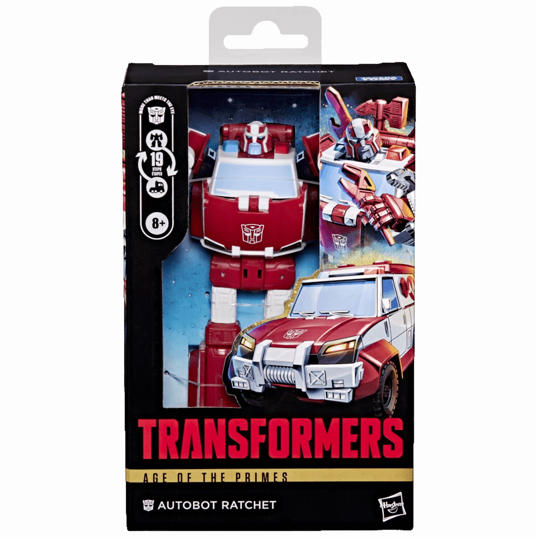 Transformers Toys Age of the Primes Autobot Ratchet 5.75-inch Action Figure, 8+