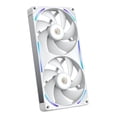 thumbnail image 1 of Ventiladores para gabinete PC NZXT F280X 2x140 mm PWM RGB blanco, 1 of 9