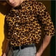 thumbnail image 2 of Camisetas con estampado de leopardo de estilo hip hop de la calle Harajuku para hombre, ropa de fiesta de nueva moda 2024, ropa de mujer, tops con botones de solapa, 2 of 5