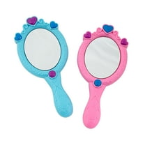 Handheld Princess Mirrors - 6 Pieces