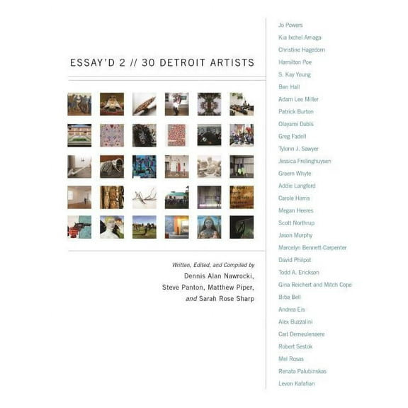 Painted Turtle Press Essay'd 2: 30 Detroit Artists, (Paperback)