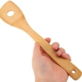 thumbnail image 3 of SHISUYAN Khaki Plastic MixingSpoons for Kitchen Use Durable and EcoFriendly Portable Lightweight 3PCS, 3 of 8