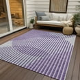 thumbnail image 6 of Addison Rugs Chantille Indoor/Outdoor Transitional Geometric, Abstract Purple Washable Rectangle Rug, 9' x 12', 6 of 6