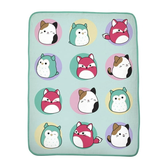 Squishmallows "Most Squishy" Throw, Squishmallows Throw