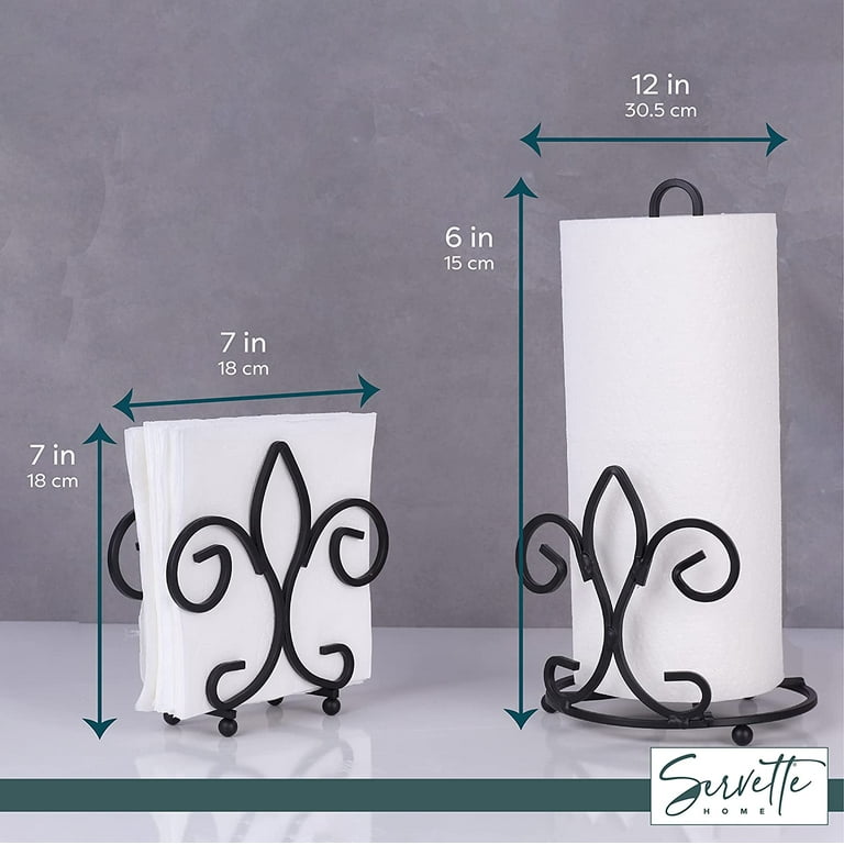 Spectrum Diversified Designs, LLC. Magnetic Paper Towel Holder for Storage  and Organization