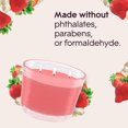 thumbnail image 2 of Glade® Chandelle parfumée, Strawberry Cake Shake, 2 of 8