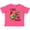 Vintage Hot Pink, variant on Inktastic Farmer I Rule the Roost Rooster Boys or Girls Toddler T-Shirt