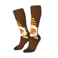 thumbnail image 2 of Fotbe Gnomes With Honey print Women's Men's Novelty Crew Socks Cotton Socks Knee High Socks for Walking,Running,Nurses,Pregnancy, 2 of 8