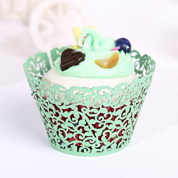 Vine Lace Cake Liner Cupcake Wrappers Cake Paper Cups Muffin Cases Baking Cup
