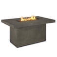 thumbnail image 1 of Ventura Rectangle Propane Chat Height Fire Table in Glacier Gray with Natural Gas Conversion kit, 1 of 6