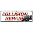 thumbnail image 2 of SignMission B-72 Collision Repair 72 in. Collision Repair Banner Sign - Body Shop Painting Auto Car Automotive, 2 of 4