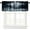 Forest-3, variant on Horror Forest Valance Curtain Scary Dark Spooky Landscape Gothic Halloween Rod Pocket Valance Window Treatments 1 Panel Short Curtains for Kitchen Farmhouse Living Room Decor 54x18 in
