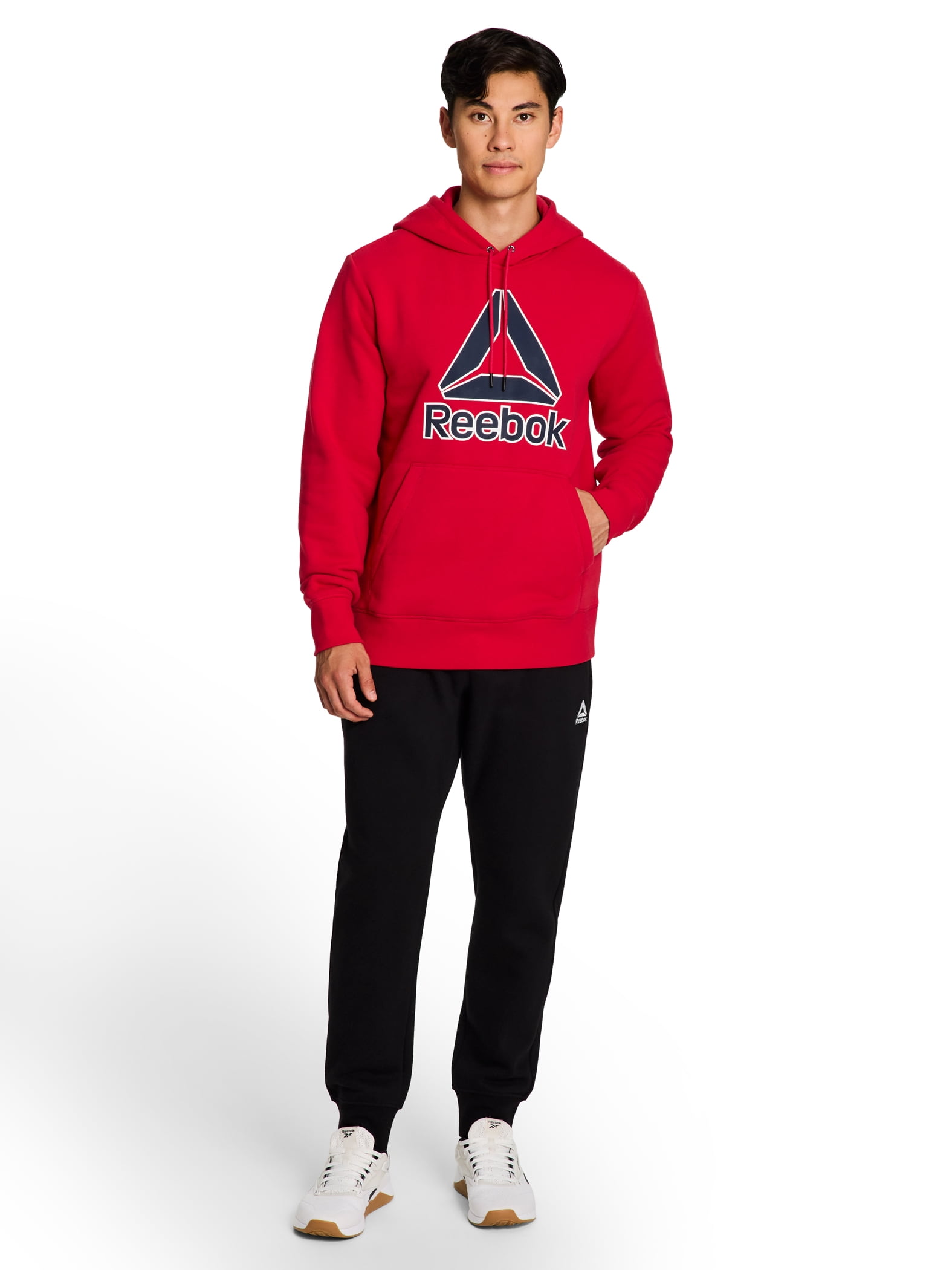 Reebok Men's and Big Men's Game Day Fleece Hoodie, Sizes XS-5XL
