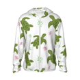 thumbnail image 1 of Balery Cute Turtle Sudadera ligera de manga larga con capucha y protección solar UPF 50+ para hombre y mujer, ideal para pesca y running-XX-Large, 1 of 7