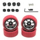 thumbnail image 3 of Kit de llantas y neumáticos de plástico RC perfecl para WPL C14 C24 C34 C44 B14 B16 B24 B36 1/16 rojo, 3 of 6
