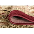 thumbnail image 5 of Traditional Area Rug (5'3'' x 7'3'' Oval) Oriental Red, Beige Living Room Easy to Clean, 5 of 5