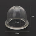 thumbnail image 2 of TINYSOME 10Pcs Carburetor Parts Fuel Primer Bulb Pump Cap For Chainsaw Blower Trimmer New, 2 of 9