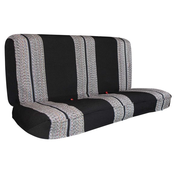 Funda de asiento Leader Accessories, manta de sillín negra, tamaño completo