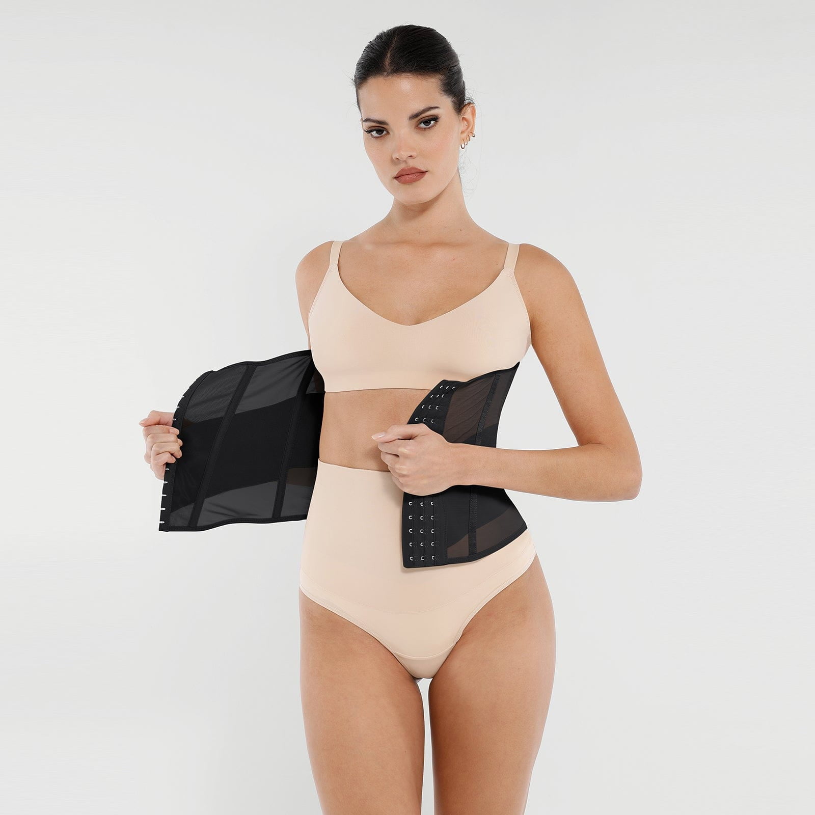 FeelinGirl Women Waist Trainer Belt High Waisted Tummy Control Shapewear