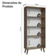 thumbnail image 3 of Mueble Armario de Vidrio Madesa 2 Puertas Con Pies MM 02, 3 of 5