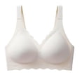 thumbnail image 4 of ALLLIST Women Bras Push up No Underwire Seamless Bralette Soft Solid Beige T Shirt Bras for Ladies Size M-5XL, 4 of 4