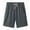 ZA GY2, variant on Mens Shorts Casual Stretch Comfort Elastic Waist Adjustable Drawstring Loungewear Shorts with Zipper Pockets Solid Color Loose Summer Breathable Sports Bermuda Shorts for Men Black L