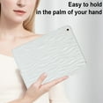 thumbnail image 2 of Case for iPad 10.2" 2021/2020/2019, Luxury Slim Fit TPU Back Protective Shock-Absorption Corner Protection Lightweight Soft Cover for iPad 7th/8th/9th Generation, White, 2 of 7