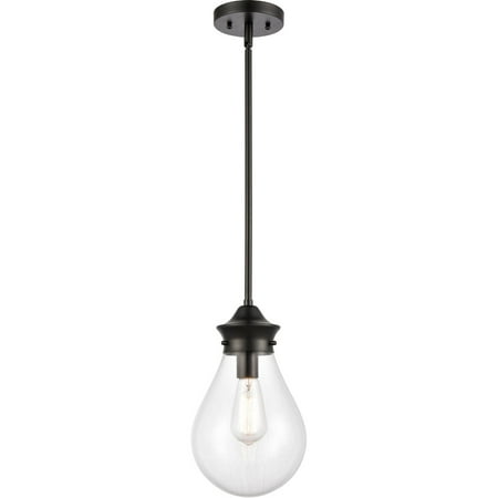 

Matte Black Tone Mini Pendants 8 Wide Steel/Glass Material Medium Base 1 Light Fixture