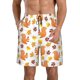 thumbnail image 1 of Balery Cartoon Squirrel Traje de Baño Estilo Hawaiano para Hombre, Shorts de Secado Rápido con Bolsillos-X-Large, 1 of 6