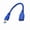 0.3m, variant on ANXPTIME 30/50cm USB 3.0 Extender Cable Fast Speed 5Gbps Data Sync Male to Female Port