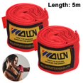 thumbnail image 2 of 1 Pair Professional Handwraps Semi Elastic Hand Wraps With Thumb Loop For Boxing, Mma, Muay Thai And Other Martial Arts, 2 of 5