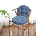 thumbnail image 5 of 100Fens Chair Cushion Solid Color Seat Cushion Thickened Soft Corduroy Cotton Filled Chair Cushion Suitable For Kitchen Dining Chair Patio Cushion, 5 of 6