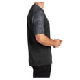 thumbnail image 2 of Yellow Rooster Men's CamoHex Colorblock Polyester T-Shirts Black/ Iron Grey 4XL, 2 of 4