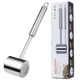 thumbnail image 1 of 304 Stainless Steel Meat Softening Mallet For Kitchen Steak Beating Tool For Home Use, 1 of 8
