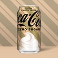 thumbnail image 3 of (2 pack) Coca-Cola Zero Sugar Holiday Creamy Vanilla Soda Pop Fridge Pack Cans, 12 fl oz, 12 Pack, 3 of 16