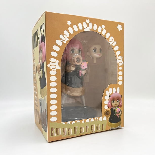Anya Forger Figura de acción de anime, éventuelles Y × FAMILY, Figura de Yor Forger, Modelo de colección para adultos, Juguetes de mantequilla, 15 cm17 cm con caja al por menor2 zhangmengya unisex