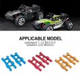 thumbnail image 4 of mmirethe RCGOFOLLOW 2pieces Aluminum Alloy Exquisite Workmanship Front Rear Upper Suspension Arm For 1/12 Rc Red, 4 of 6