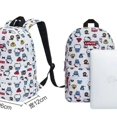thumbnail image 4 of Sanrio-mochila de Hello Kitty para mujer, morral de dibujos animados de Anime, ligero, Stitch, bolso de hombro para estudiantes, mochilas escolares para niños, regalo para niñas, novedad, 4 of 4