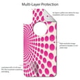 thumbnail image 4 of DistinctInk Custom SKIN / DECAL compatible with OtterBox Commuter for iPhone XR (6.1" Screen) - Hot Pink Polka Dots Swirl, 4 of 5