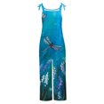 thumbnail image 4 of Ichuanyi liquidación de mujeres con mangas de verano impresas para mujeres pantalones casuales de una pieza sin espalda ICHUANYI WER2023082206468, 4 of 5