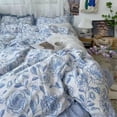 thumbnail image 2 of Juego de cama Floral Azul, 2 of 2