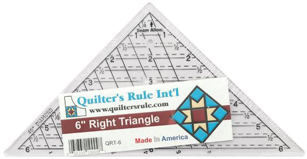 Quilters Mini Triangle Ruler-6-3/4X9-1/2 