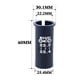 thumbnail image 2 of Reductor de tubo de tija de sillín para bicicleta de carretera MTB, adaptador de tija de sillín apto para MTB 222 mm a 254 mm, 2 of 9