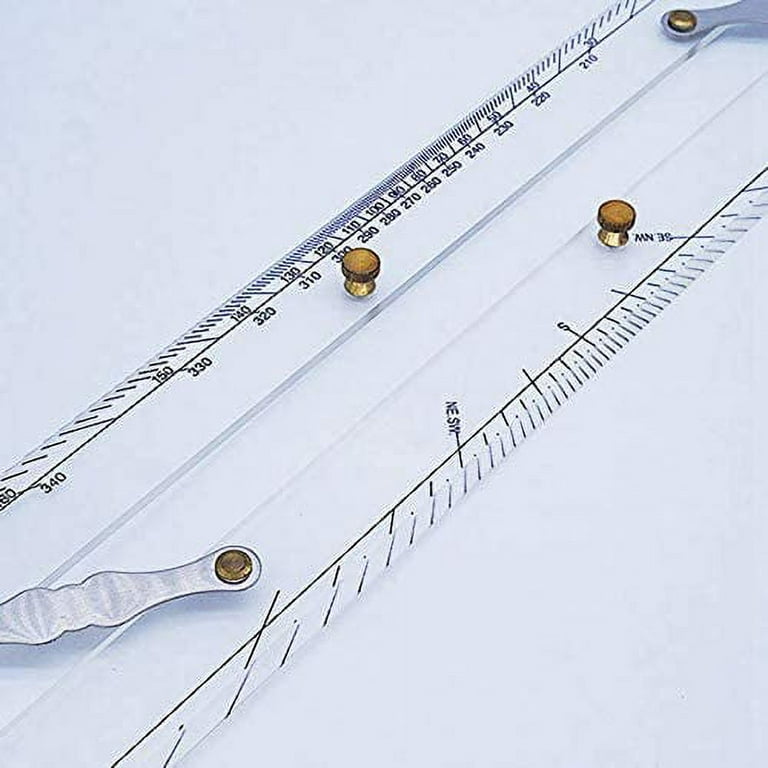 Boat Navigation Tool 450mm Marine Parallel Ruler - Nautical Chart ...