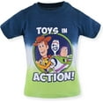 thumbnail image 3 of Toy Story Woody, Buzz Lightyear and Forky Boys 3 Pack Tie Dye Character Short Sleeve Tees, 4-7, 3 of 4