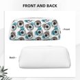 thumbnail image 5 of Uemuo Watercolor Sunflower Printed Leather Pencil Case, Pencil Pouch, Portable Pencil Bag, Pen Case for& Office, 5 of 7
