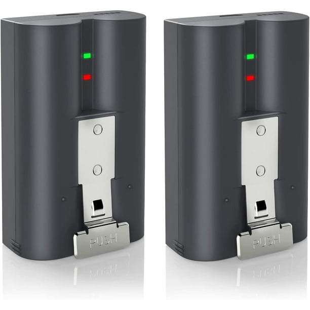 2Pack 6040mAh Replacement Battery for RingDoorbell Camera 2/3/4