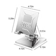 thumbnail image 2 of Support de Téléphone Pliable Tout en Métal pour Tablette Pcs Support de Téléphone Rétractable Multifonctionnel de Bureau, 2 of 7