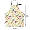 thumbnail image 5 of Lsque Vegetable Waterproof Apron Chef Aprons for Men Heavy Duty Chemical Work Apron Extra Long Grilling Aprons with Adjustable Bib Apron, 5 of 9