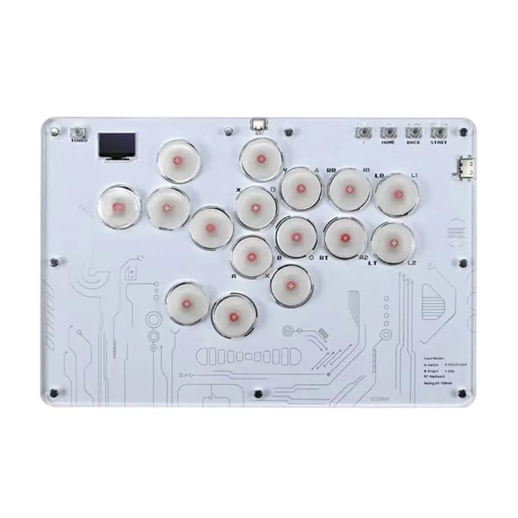 Fight Stick Arcade Stick Joystick for PC 16 Key Game Controller Joystick Arcade Stick with Function